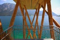 The panoramic viewing platform Ã¢ÂÂ Ã¢ÂÂ Ã¢ÂÂ Aussichtsturm, Austria Royalty Free Stock Photo